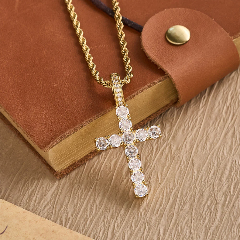 Rotating Our Lady of Guadalupe Medallion Necklace with Double Zircon Halo: A Reminder of Divine Grace