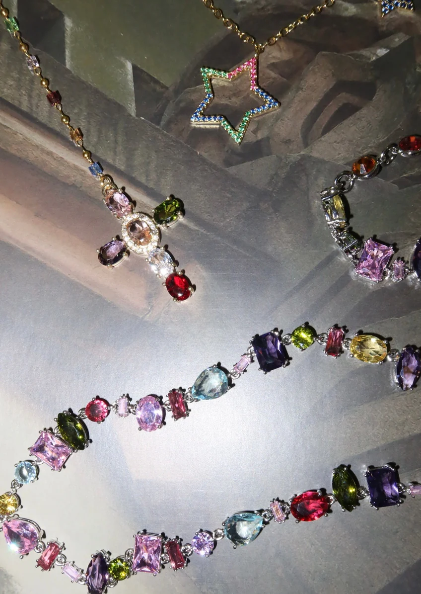 Colorful Crystal Necklace