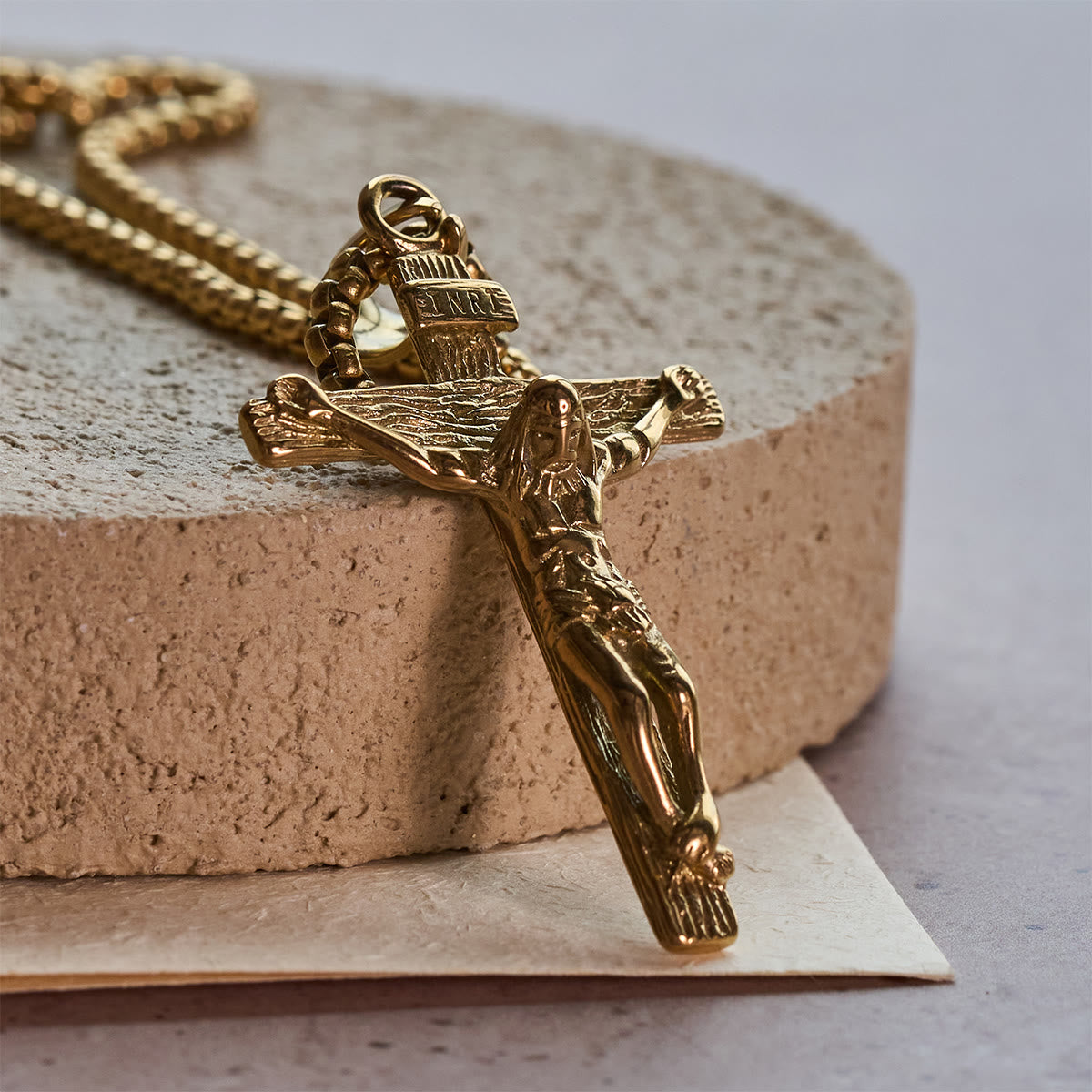 Christ Jewelry Crucifix Pendant Charm Necklace