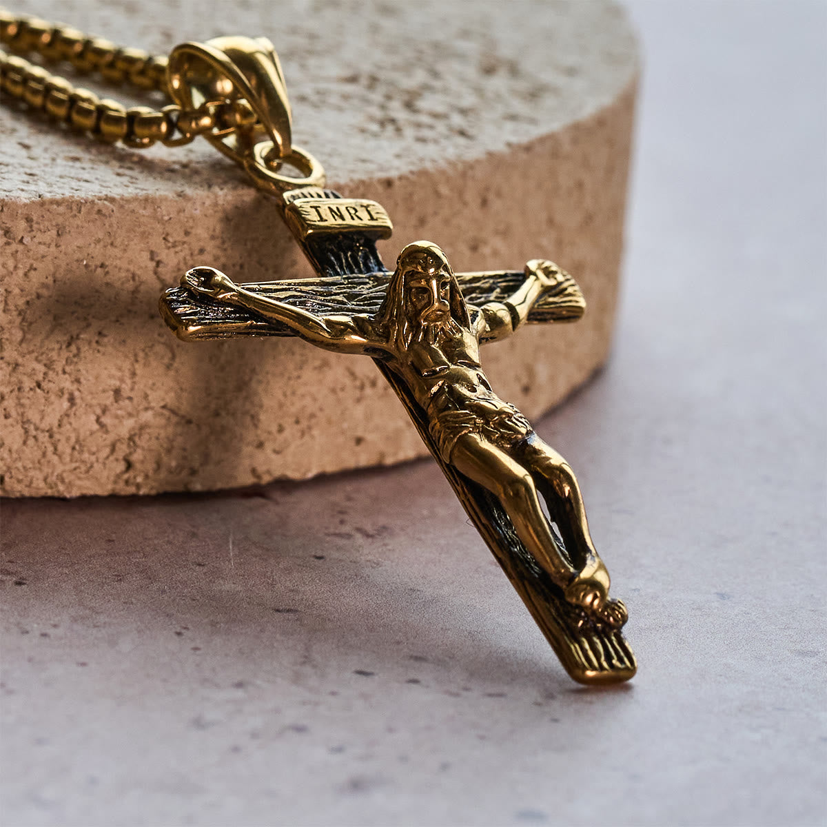 Christ Jewelry Crucifix Pendant Charm Necklace