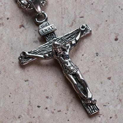 Christ Jewelry Crucifix Pendant Charm Necklace