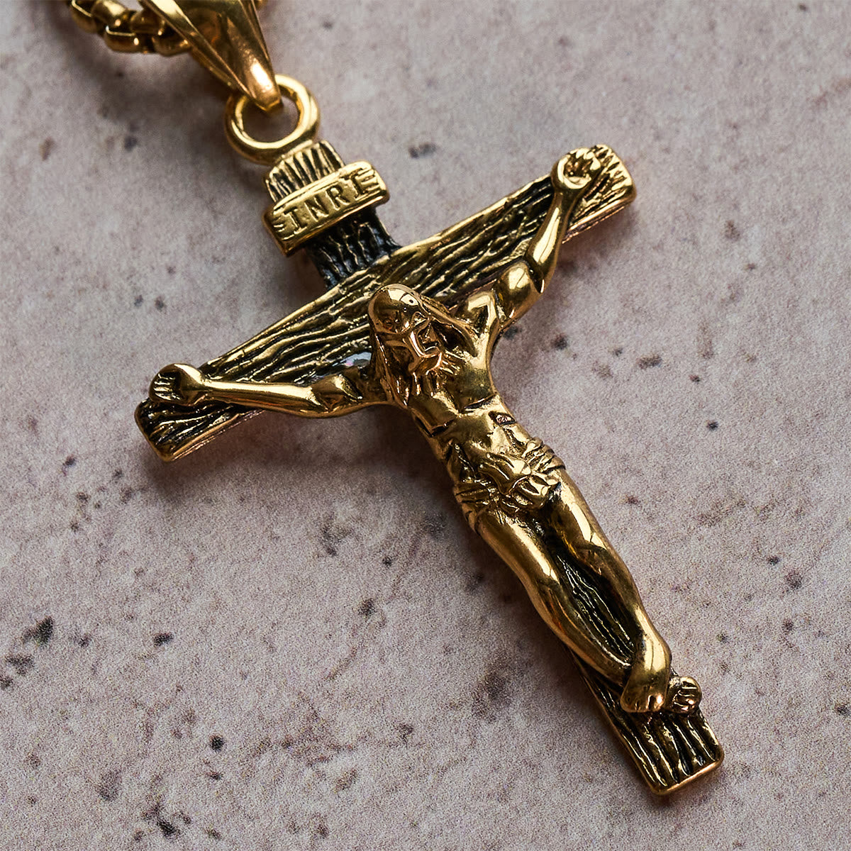 Christ Jewelry Crucifix Pendant Charm Necklace