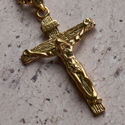 Christ Jewelry Crucifix Pendant Charm Necklace