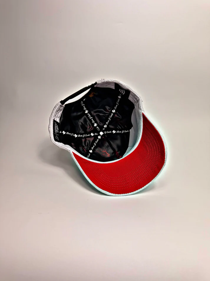 White Velvet Snapback