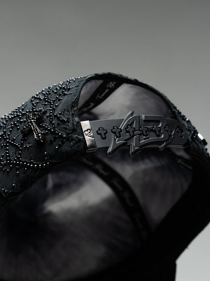 THORNED 24K BLACK GOLD