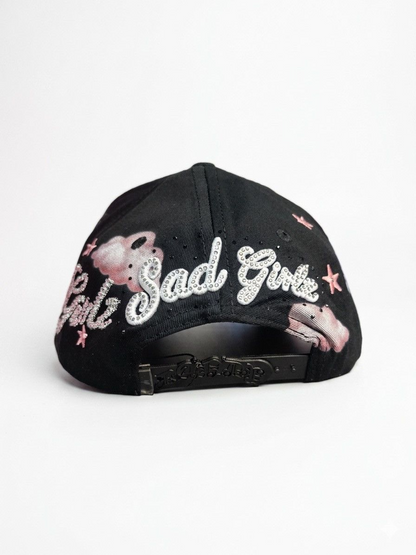 Y2K Rhinestone Snapback – Pink Cloud