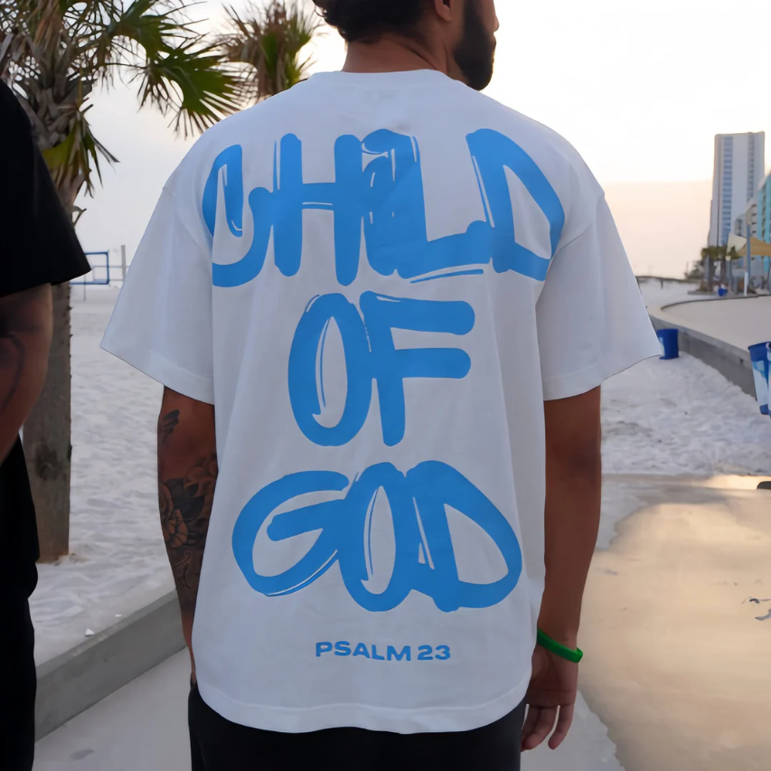 Child of God Cotton Adult T-shirt