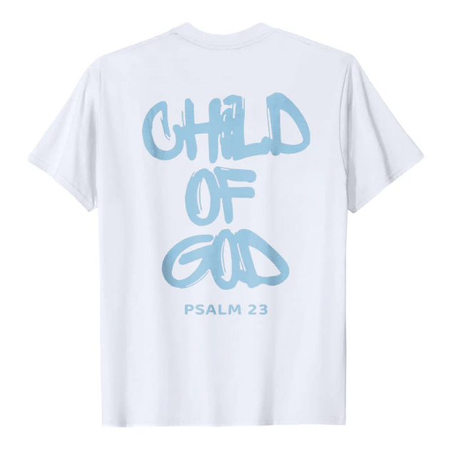 Child of God Cotton Adult T-shirt
