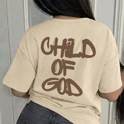 Child of God Cotton Adult T-shirt