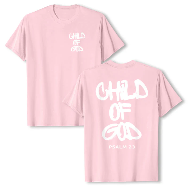 Child of God Cotton Adult T-shirt