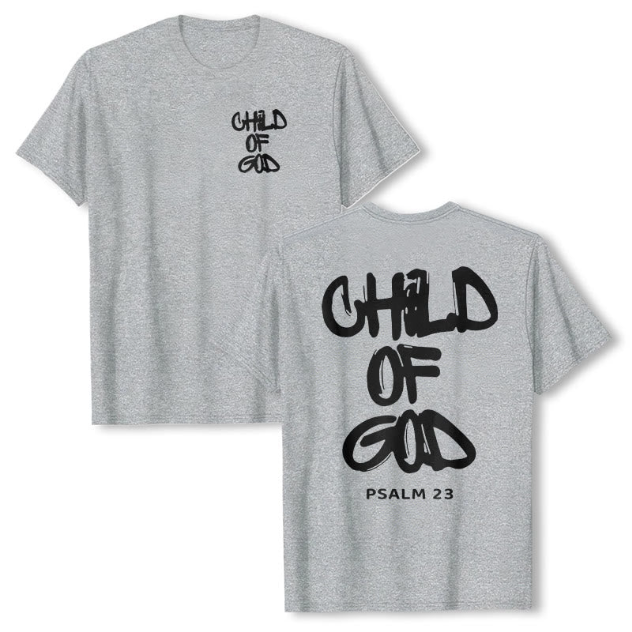 Child of God Cotton Adult T-shirt
