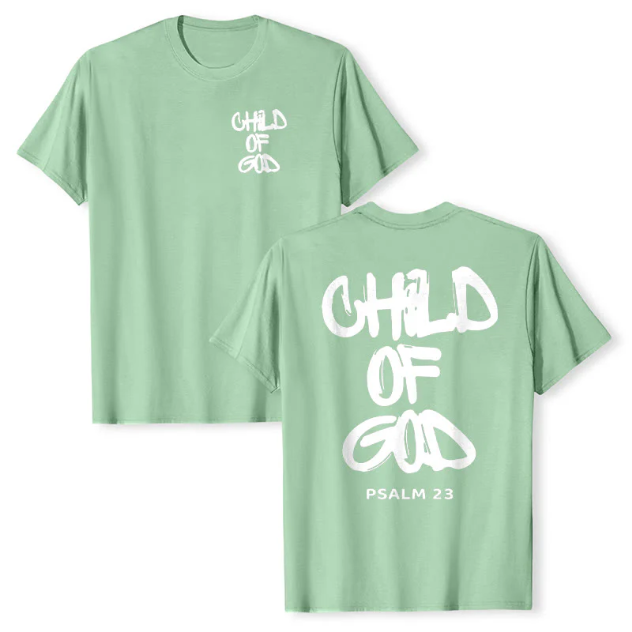 Child of God Cotton Adult T-shirt