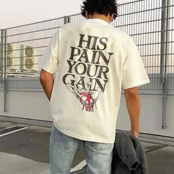 His Pain Your Gai T-shirt