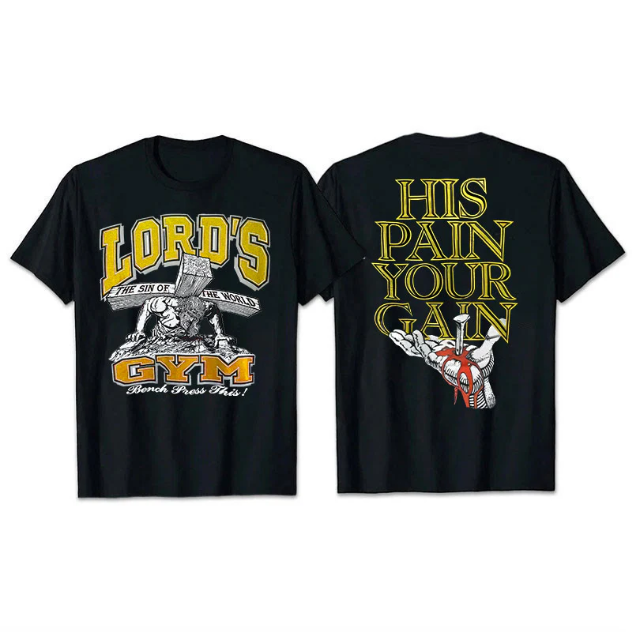 His Pain Your Gai T-shirt