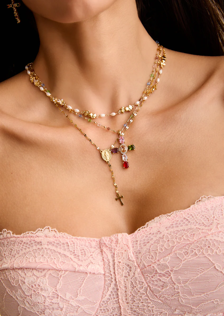 Colorful Crystal Necklace
