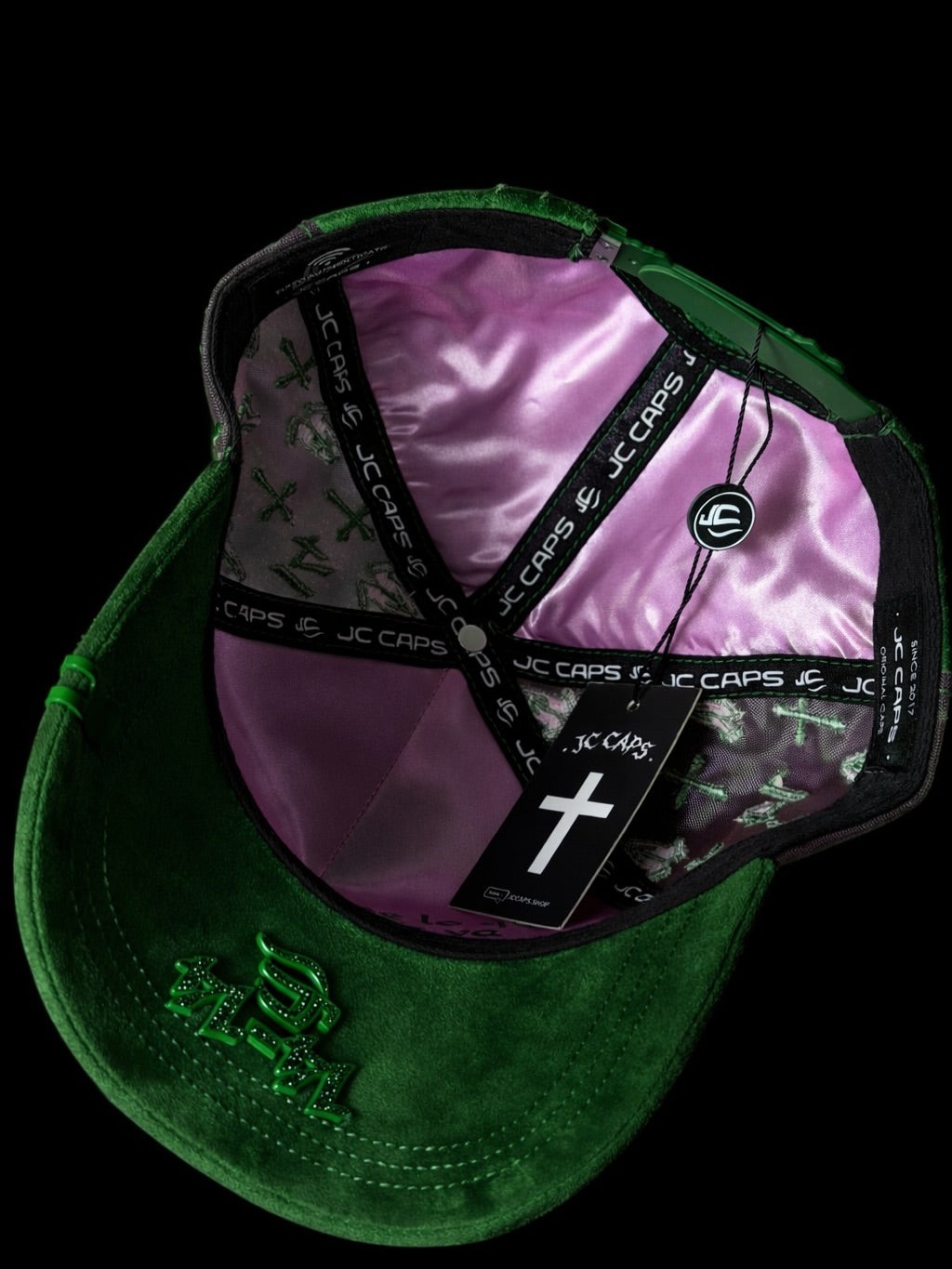Bible Long Chain Black Cap